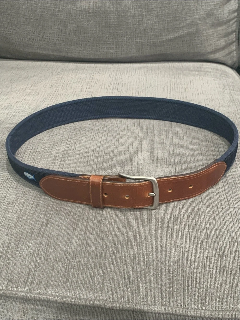 Southern Tide Men's Skipjack Ribbon Belt 32